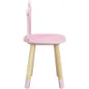 Chaise enfant en bois couronne