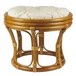 Tabouret en rotin Java