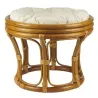 Tabouret en rotin Java