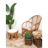 Tabouret en rotin Java