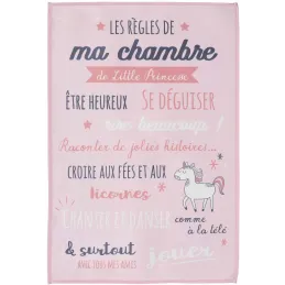 Tapis règles de la chambre enfant 60x90 cm