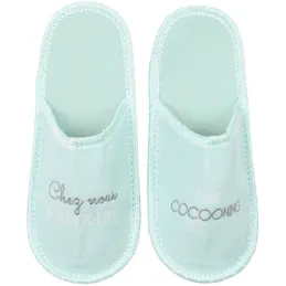 Porte chaussons invités avec 4 paires de chaussons Family