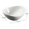 Bol ovale en porcelaine Sophie