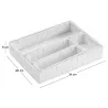 Set de 5 paniers en tissu Riga