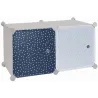 Rangement enfant 2 cubes mobulables 30x30 cm
