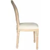 Chaise en bois patiné et canage Eléonore