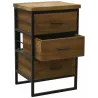 Commode en bois recyclé et métal LOFT