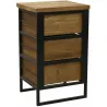 Commode en bois recyclé et métal LOFT
