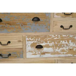 Commode 9 tiroirs en Mindi