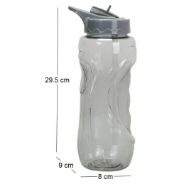 Gourde de sport bouchon avec paille 900 ml