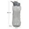 Gourde de sport bouchon avec paille 900 ml