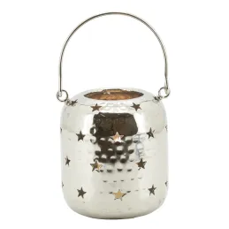 Lanterne en aluminium Etoile