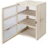 Garde manger en bois Réserves gourmandes 3 niveaux