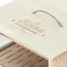 Garde manger en bois Réserves gourmandes 3 niveaux