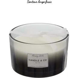 Bougie parfumée 3 mèches Harmony 13 cm