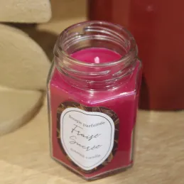 Bougie parfumée en bocal avec bijou surprise