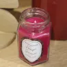 Bougie parfumée en bocal avec bijou surprise