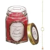 Bougie parfumée en bocal avec bijou surprise