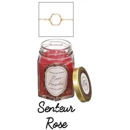 Bougie parfumée en bocal avec bijou surprise