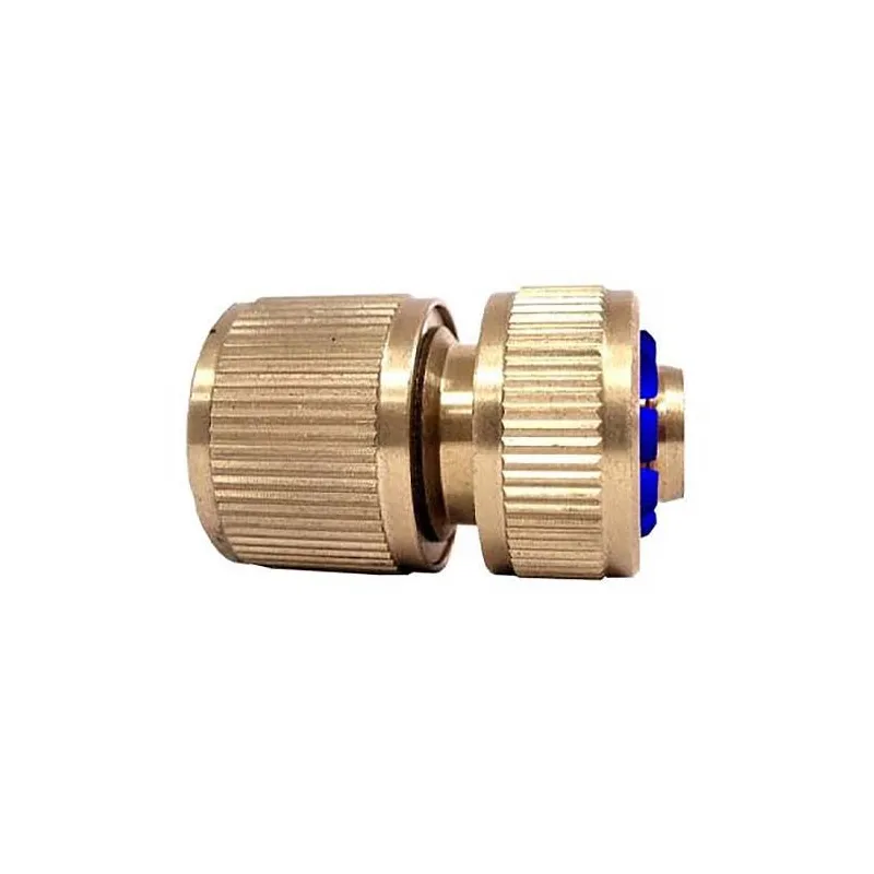 Raccord rapide en laiton Aquastop