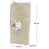 Paille naturelle pour litière 240 litres