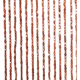 Rideau de porte Perles de bois