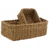 Ensemble de corbeilles de rangement en jonc (Lot de 7)