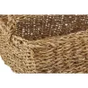 Ensemble de corbeilles de rangement en jonc (Lot de 7)