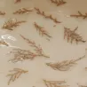 Corbeille en manguier déco fougères