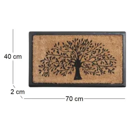Paillasson arbre en coco et latex