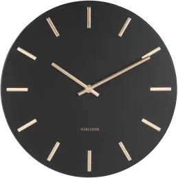 Horloge moderne métal Charm 30 cm