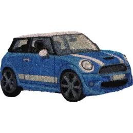 Paillasson original en forme de voiture