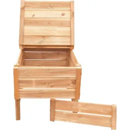 Composteur de jardin en bois Douglas du Morvan PEFC