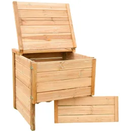 Composteur de jardin en bois Douglas du Morvan PEFC
