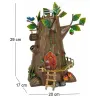 Maisonnette en métal Pixie trunk tower