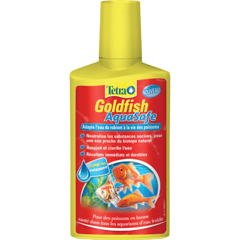 Traitement de l'eau Tetra goldfish aquasafe