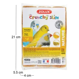 Friandises pour oiseaux Crunchy slim 3x20gr
