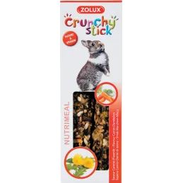 Crunchy sticks pour lapins saveur carottes et pissenlit