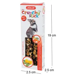 Crunchy sticks pour lapins saveur carottes et pissenlit