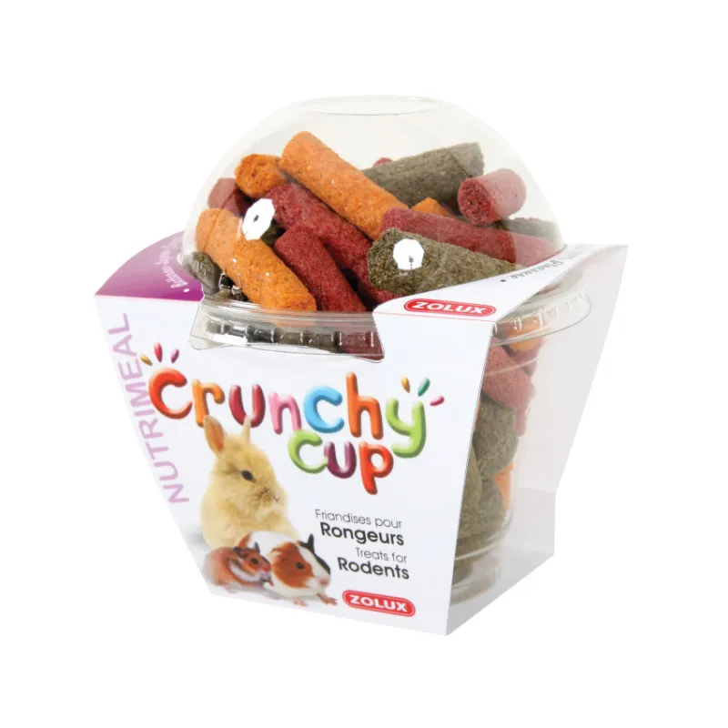 Crunchy cup betteraves - luzerne et carottes 180gr