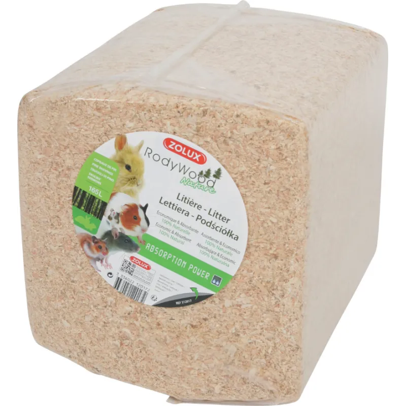 Litière naturelle Rodywood