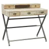 Bureau en bois et métal