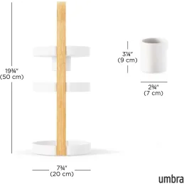 Organiseur de salle de bain 3 niveaux Bellwood