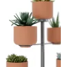 Support à plantes avec 5 pots Terrapotta