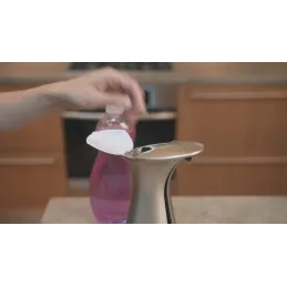Pompe à savon avec porte-éponge 250 ml Otto