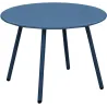 Table basse jardin ronde en acier Rio 50 cm