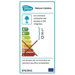 Suspension extérieure avec led Calobra