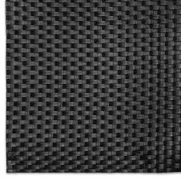 Brise-vue en résine tressée pour balcon et clôture coloris noir