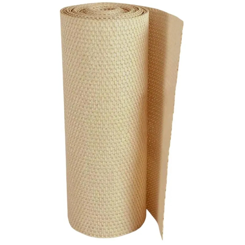 Brise-vue en résine tressée pour balcon et clôture coloris beige