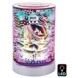 Lanterne lumineuse avec Led Bouddha